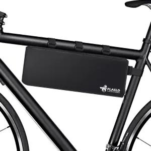 FLASLD 방화 전기 스쿠터 배터리 걸이 가방 15.3 x 5.9 4인치 자전거 안장 보관용