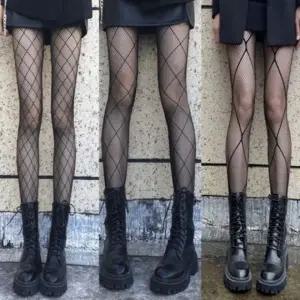 시스루 망사 팬티 스타킹 여성용