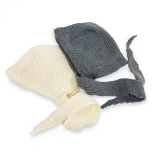 니트 바라클라바 겨울 기모 모자