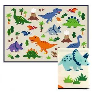 휴대용 매트 1인용 돗자리 공룡 디자인 여름 캠핑용