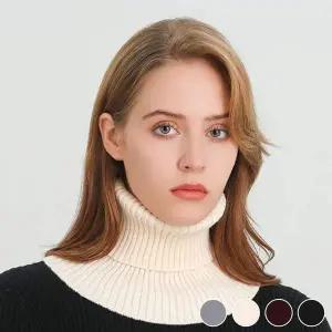 넥워머 남여공용 부드러운 촉감 페이크 목 폴라