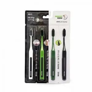 은나노 대나무 숯 미세모 치아 구강 위생 칫솔 틈새 세정 어금니