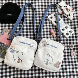 TBZ 팬부크로스백크로스백 에코백 가방 천가방