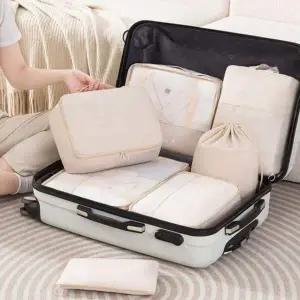 캐리어 캠핑 정리 백인백 가방 짐싸기 여행 파우치 7종