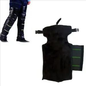 가죽 겨울 방한 무릎 보호대 방수 무릎 방한대 반사 남성