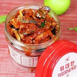 진짜 연평도 양념 꽃게장 1kg 연평도 양념게장 한입게장 연평도꽃게장 연평도 게장 서해 꽃게장