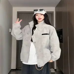 빈티지 야상 나염 쇼트 가죽 야구점퍼 자켓 남자항공점퍼 차이나 봄가을 ible3