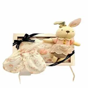 (압소바 의류) 로지 배냇슈트 손싸개 인형 3종세트 (26년여름신상) A1B10110B