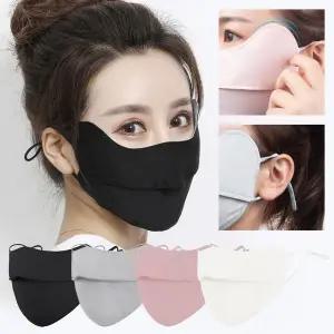 [셀러에이드]골프 햇빛가리개 마스크 SD220453 겨울 양산 귀마개 소품 여성 마스크