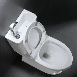 양변기 일체형 세면대 좌변기 투피스 공간 위생도기