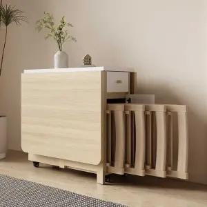 접이식 식탁 폴딩 확장형 원룸 보조식탁 카페 테이블