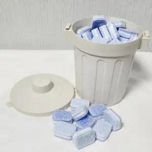 ( )수납 대용량 세제 보관 통 디스펜서 세제 용기 보관함 욕실