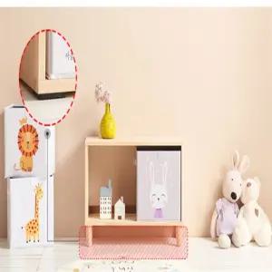 다리없는1단 삼나무원목책장 아이방수납책장