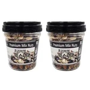 굿모닝너츠 프리미엄 믹스너츠 2통 총1kg내외