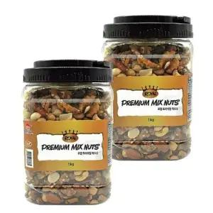 굿모닝너츠 로얄 프리미엄 믹스넛 2통 총2kg내외