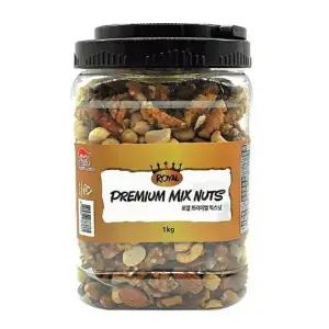 굿모닝너츠 로얄 프리미엄 믹스넛 1통 총1kg내외