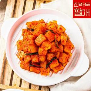 전라도할매 국내산 원재료 프리미엄 깍두기 3kg