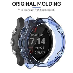 Garmin Fenix 7 7S 7X 5S 5 5X Plus 6S 6 6X Pro 스마트 시계 보호대 프레임 커버 범퍼 클리어 쉘용 소프