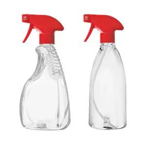 500ml 550ml 분무기 건스프레이 공병 백색용기 투명용기 다용도 리필