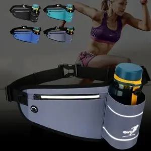 키밍 커플 아웃도어 운동 힙색 물병 가방 여행용