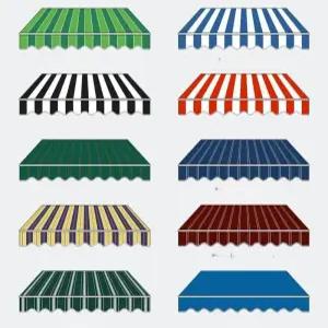 접이식 어닝 지지대 야외 차양막 그늘막 기둥 천막