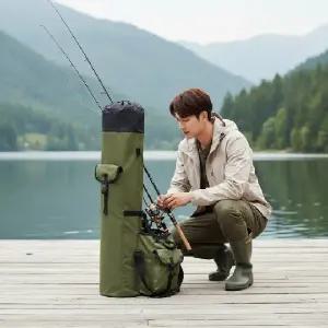 대용량 낚시태클백 낚싯대 수납가방 바다 민물 출조 낚시용품 가방