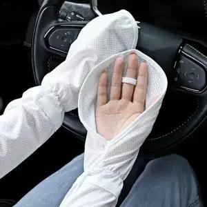 ( )햇빛차단 손등커버 팔토시 2세트(화이트)