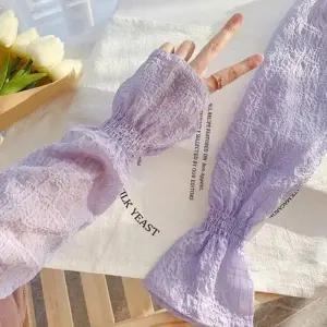 쿨링 시어서커 팔토시 얇은 여름 팔토시 공용 아웃도어 스포츠 냉감