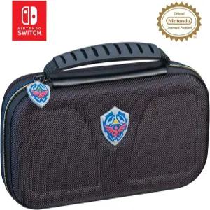 게임 트래블러 RDS - 닌텐도 스위치 라이트용 공식 라이선스 젤다 케이스 조절 가능한 시청 스탠드 보너스