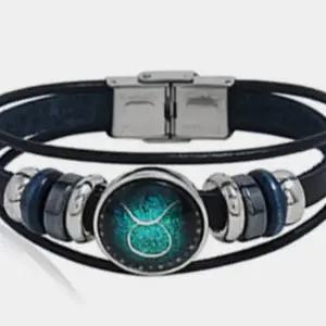 ( )별자리 가죽팔찌 황소자리 행운팔찌 여자여름팔찌 비즈팔찌 끈팔찌 남자패션팔찌