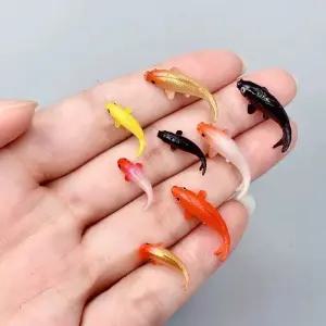 탁상용 어항 미니어처 무작위로 물고기모형 장식품