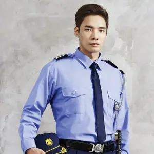 (TBUC) PSL-1 긴팔 경비복 경비옷 작업복 근무복 워크