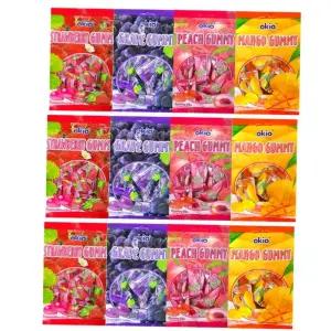 딸기+포도+피치+망고(3개씩) 오키오젤리4종 과일맛젤리