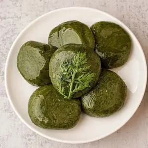 [자연맛남] 국산 해풍쑥떡 쑥인절미 국산찹쌀 찰떡 1kg 10개 (콩가...