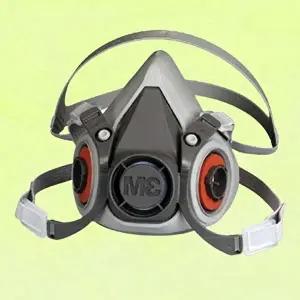 [셀러허브 생활리빙]3M 방독 마스크 방독면 반면형 중형 분진 용접 방진 (46172334)