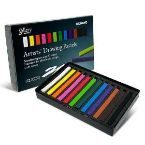 전문가용 AL40DF80 사각 콘테 스틱 12컬러