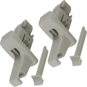 쉐보레 익스프레스/GMC 사바나 1500 2500 3500을 대체하는 APPEFiT 선바이저 클립 리테이너 홀더 그레이