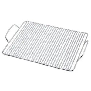 [셀러에이드]석쇠 고기 불판 업소 식당 손잡이 사각 그릴 스텐 캠핑석쇠