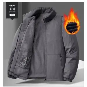 토르 캐주얼 남성용 봄가을 아우터 도톰 야상 기모 차이나 점퍼 트레이닝 OPH3