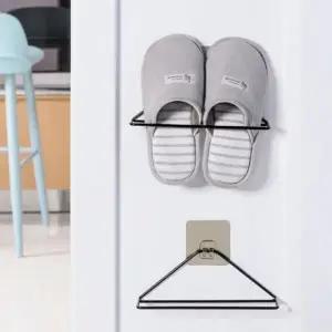 ( )벽걸이 슬리퍼 걸이 욕실화 실내화 건조대 문부착 정리대