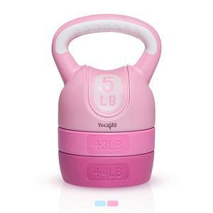 YES4ALL 케틀벨 세트 근력 운동을 위한 다용도 가능한 무게 조절