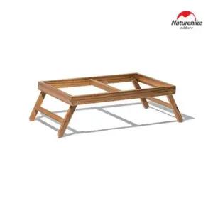 네이처하이크 캠핑용품 캠핑박스 우드 스탠드 단품 50L 우드