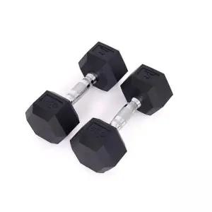 아이워너 크로스핏 PEV 육각 아령 9kg 2개입 덤벨 근력 운동