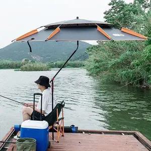 [셀러에이드]계곡파라솔 해수욕장 캠핑우산 대형 바캉스 낚시그늘막 햇빛막는