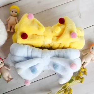 [에스에스_62]리본 타올세안 폼폼 (7colors)