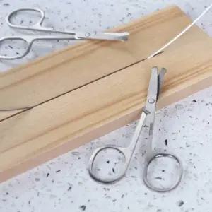 [에스에스_62]스텐레스 귓털제거기 둥근 콧털 귓털제거기