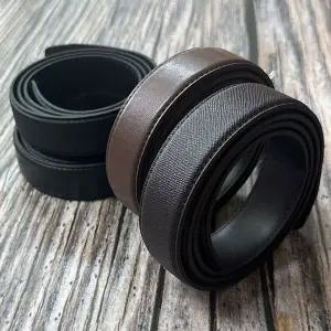 [셀러에이드]국산 플럼도트 교체용 소가죽 벨트끈 자동벨트용