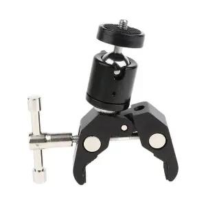 [셀러에이드]카메라 핸드폰 클램프 볼헤드 집게 거치대 마운트 액션캠 고프로