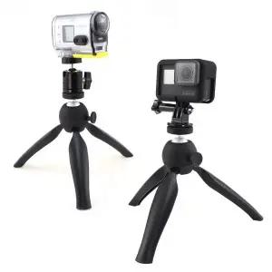 [셀러에이드]액션캠 카메라 미니 삼각대 스탠드 셀카봉 마운트