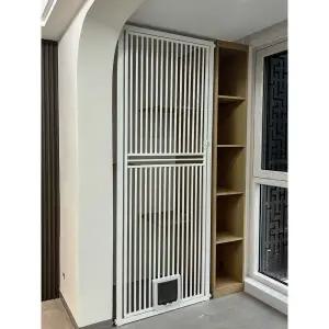 고양이 방묘문 출입문 안전문 캣도어 펜스 현관 높이 방묘창